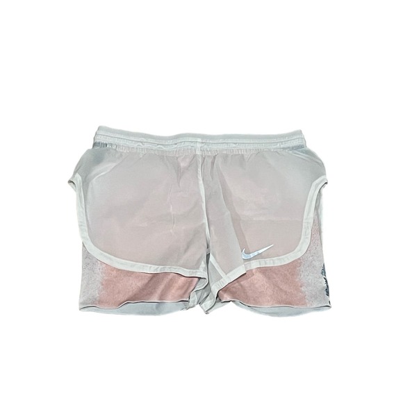 Women's Nike Shorts Pink and Gray, Built-in biker shorts, XS, #525-S - Picture 1 of 4